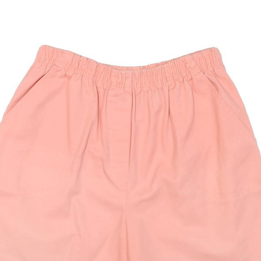 CABIN CREEK Womens Shorts Pink Casual M W26 Lightweight Cotton Blend