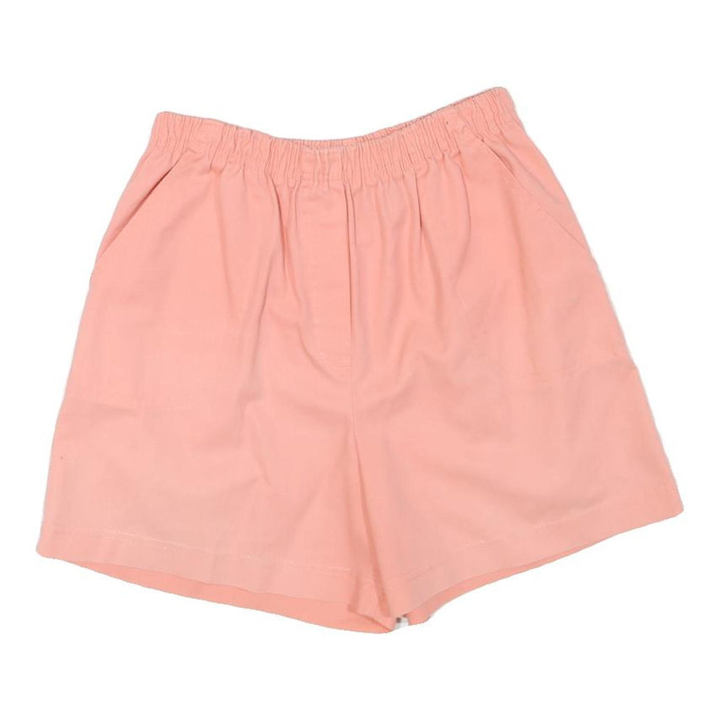 CABIN CREEK Womens Shorts Pink Casual M W26 Lightweight Cotton Blend