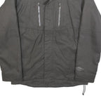 COLUMBIA Mens Grey Jacket S Polyester Blend Zip Outdoor Coat