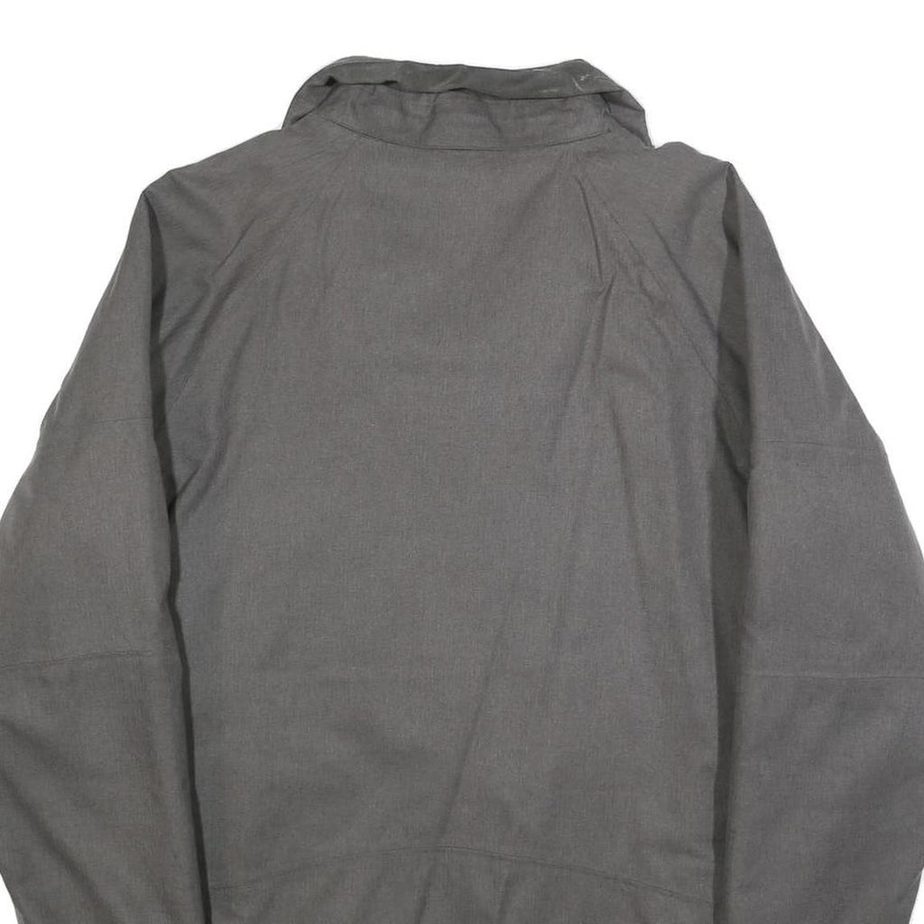 COLUMBIA Mens Grey Jacket S Polyester Blend Zip Outdoor Coat