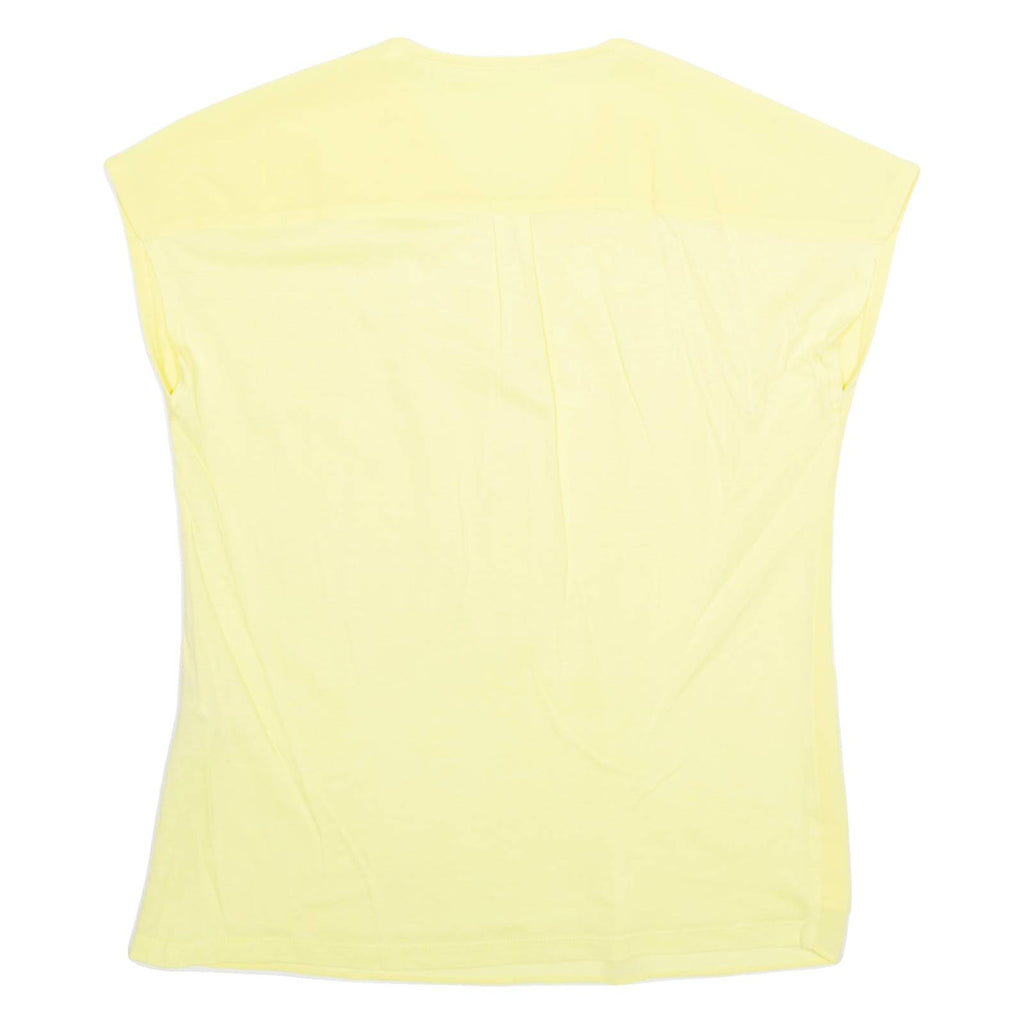 OPUS Womens Top Yellow Sleeveless M