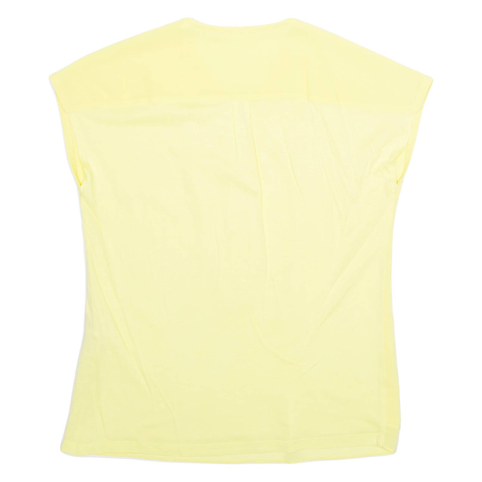 OPUS Womens Top Yellow Sleeveless M