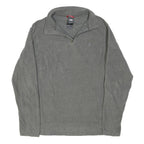 THE NORTH FACE Womens Grey Zip Jacket M Polyester Blend Casual Outdoor Wear