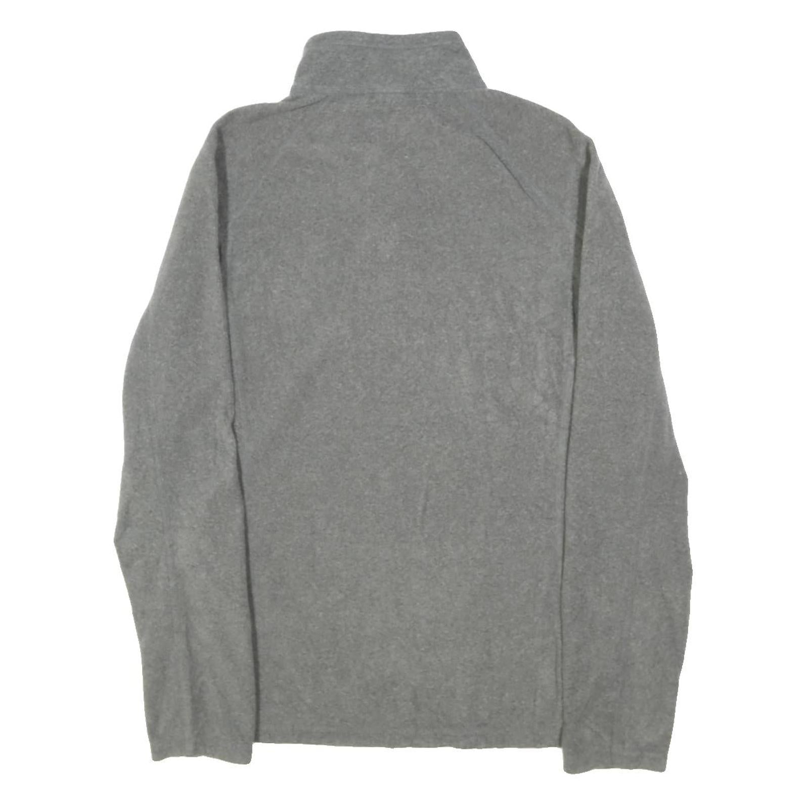 THE NORTH FACE Womens Grey Zip Jacket M Polyester Blend Casual Outdoor Wear