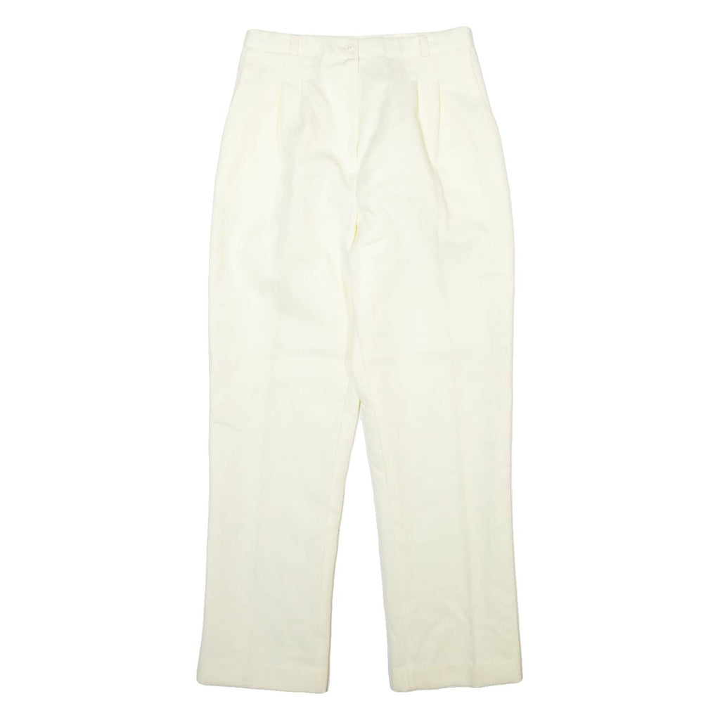 Womens Trousers Yellow Regular Straight W26 L28