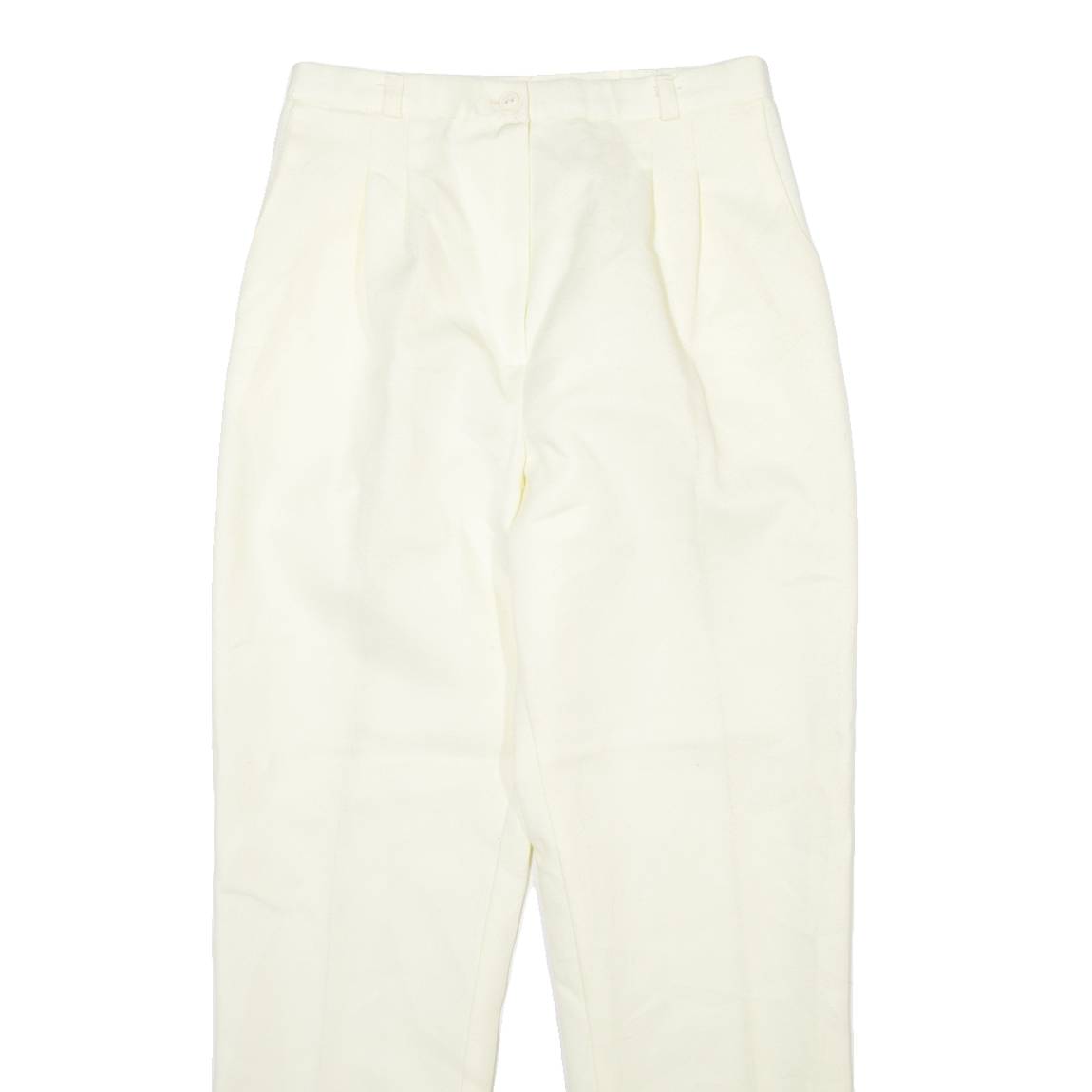 Womens Trousers Yellow Regular Straight W26 L28