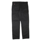 WRANGLER Workwear Mens Trousers Black Regular Straight W36 L34