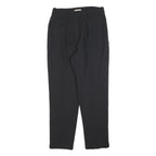 ORSAY Womens Cotton Blend Black Regular Fit Straight Trousers W28 L28 Elegant