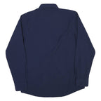NAUTICA Mens Blue Slim Fit Shirt L Long Sleeve Button Closure Classic Collar
