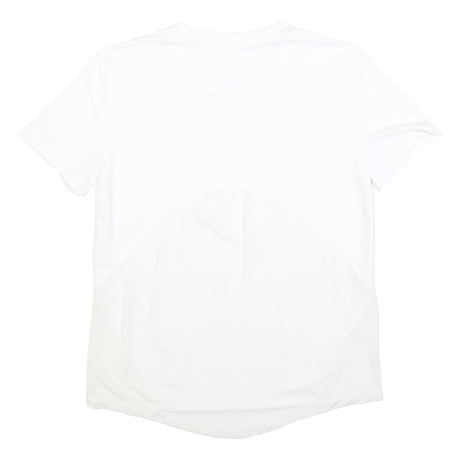 NIKE Mens White Running T-Shirt XS Short Sleeve Crew Neck Lightweight