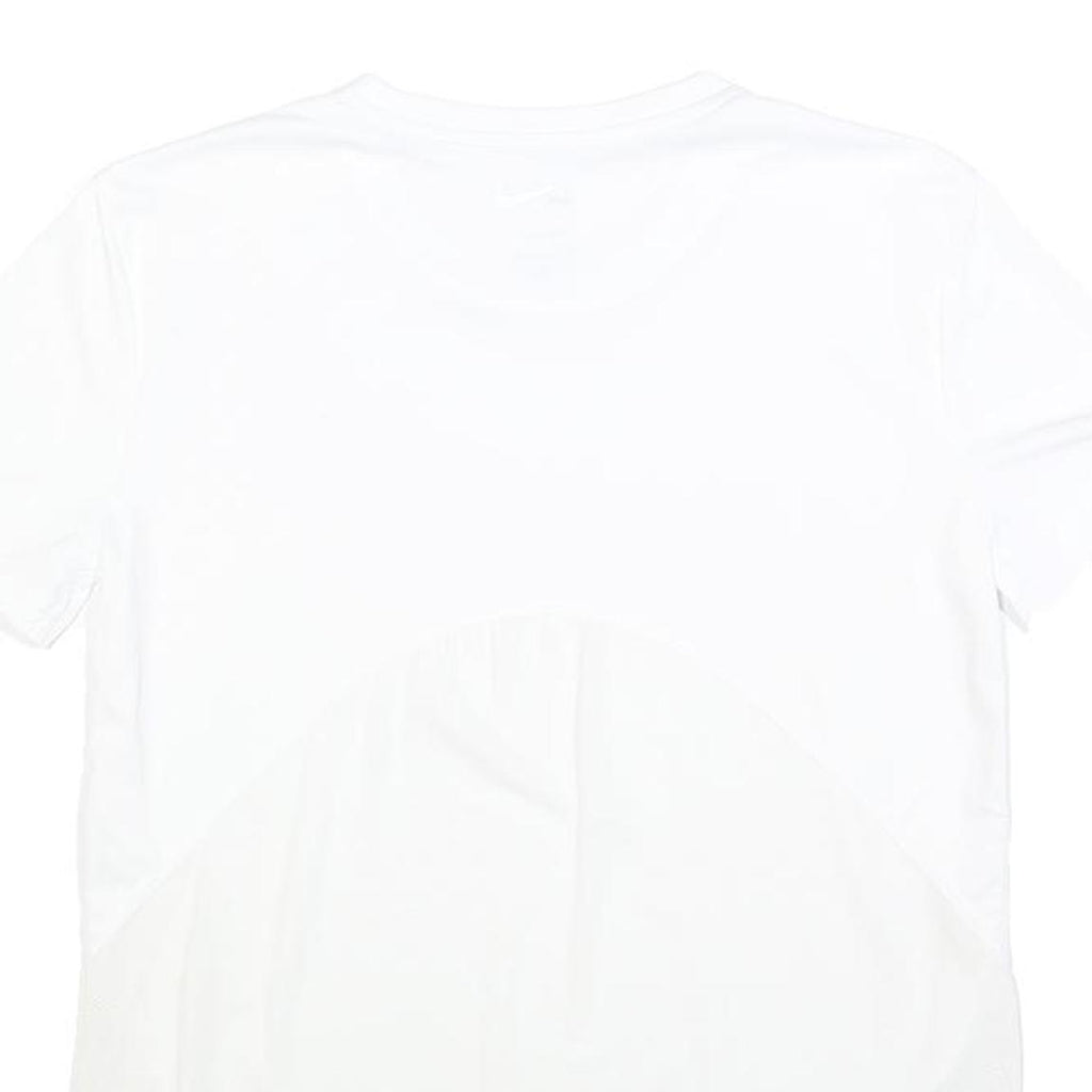 NIKE Mens White Running T-Shirt XS Short Sleeve Crew Neck Lightweight
