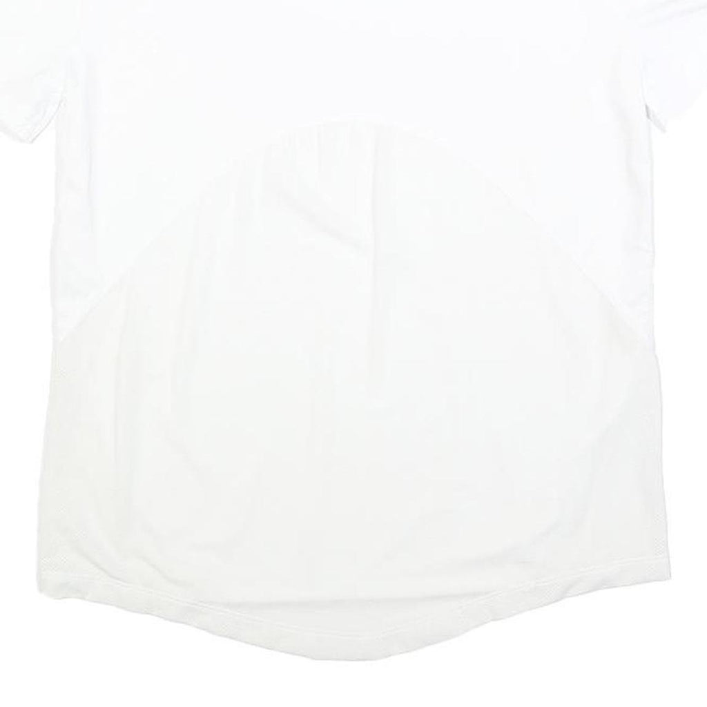 NIKE Mens White Running T-Shirt XS Short Sleeve Crew Neck Lightweight