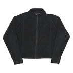 HARLEY DAVIDSON Womens Black Zip Jacket 2XL Polyester Plain Casual Biker Style