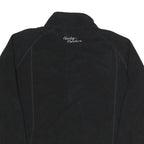 HARLEY DAVIDSON Womens Black Zip Jacket 2XL Polyester Plain Casual Biker Style