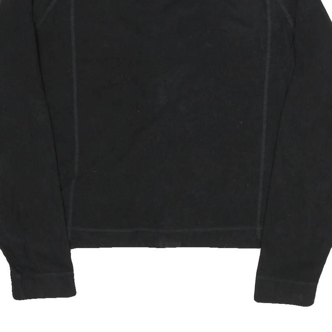 HARLEY DAVIDSON Womens Black Zip Jacket 2XL Polyester Plain Casual Biker Style