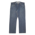 LEVI'S 514 SLIM Mens Jeans Blue Slim Straight Denim Medium W36 L30 Authentic