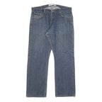 LEVI'S 514 SLIM Mens Jeans Blue Slim Straight Denim Medium W36 L30 Authentic