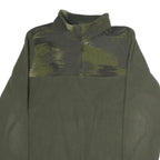 THE NORTH FACE Womens Green & Grey Patterned Plain Pullover Jumper XL Polyester