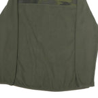 THE NORTH FACE Womens Green & Grey Patterned Plain Pullover Jumper XL Polyester