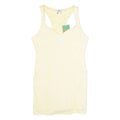SLAZENGER Dress Overlay Womens Playsuit Yellow Skinny UK 10