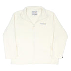 REGATTA Womens White Fleece Jacket XL Polyester Blend Zip Outdoor Casual Warm