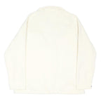 REGATTA Womens White Fleece Jacket XL Polyester Blend Zip Outdoor Casual Warm
