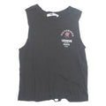 FB SISTER Brave Soul Womens Printed Vest Black Sleeveless XS