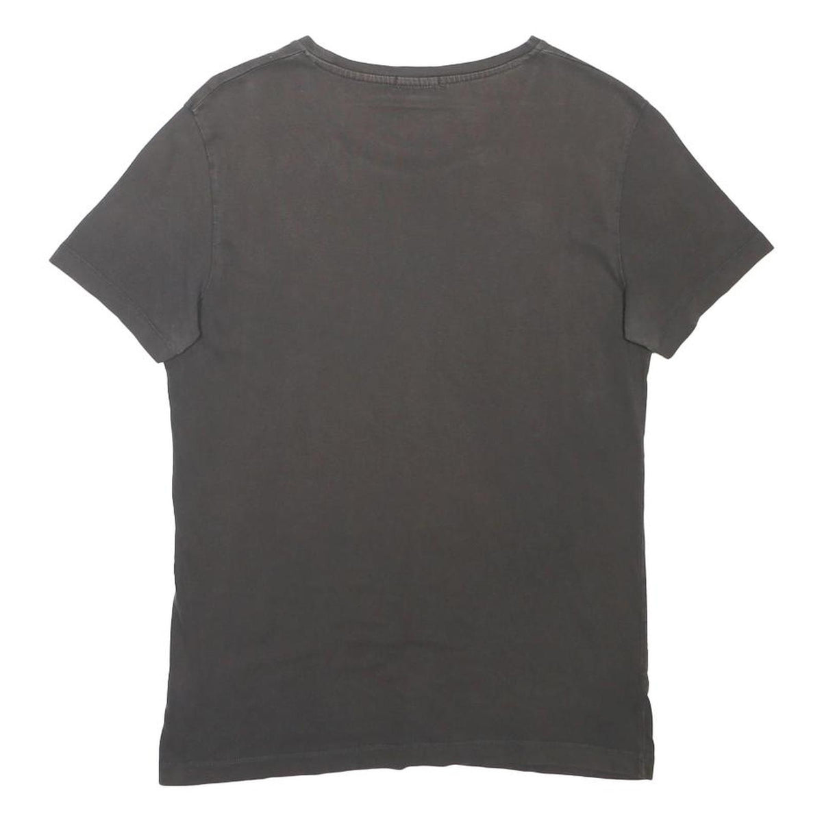 CALVIN KLEIN JEANS Mens Black Graphic T-Shirt M Short Sleeve Crew Neck Logo