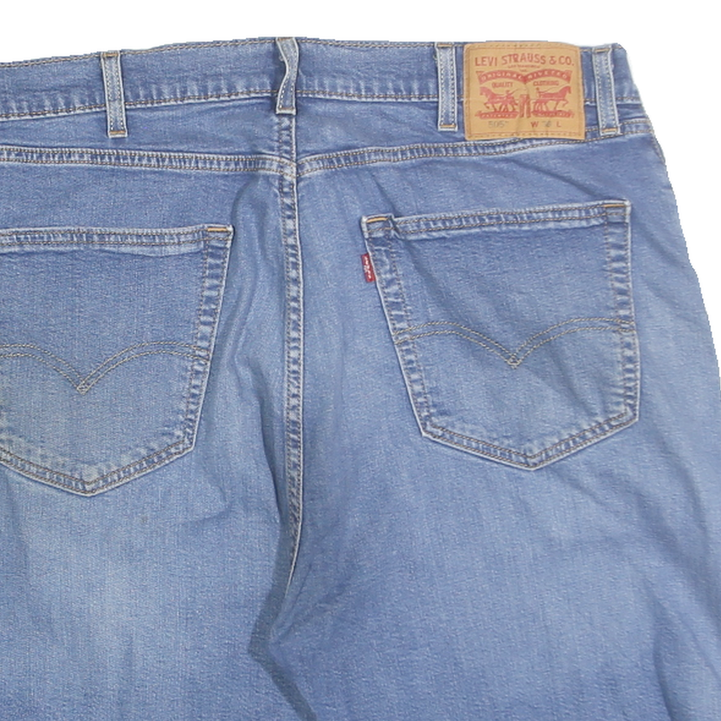 LEVI'S Mens Denim Blue Casual Shorts XL W38 Cotton Blend Classic Fit