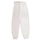 NIKE Womens Joggers Beige & White Slim Tapered XS W24 L28 Cotton Blend Comfort