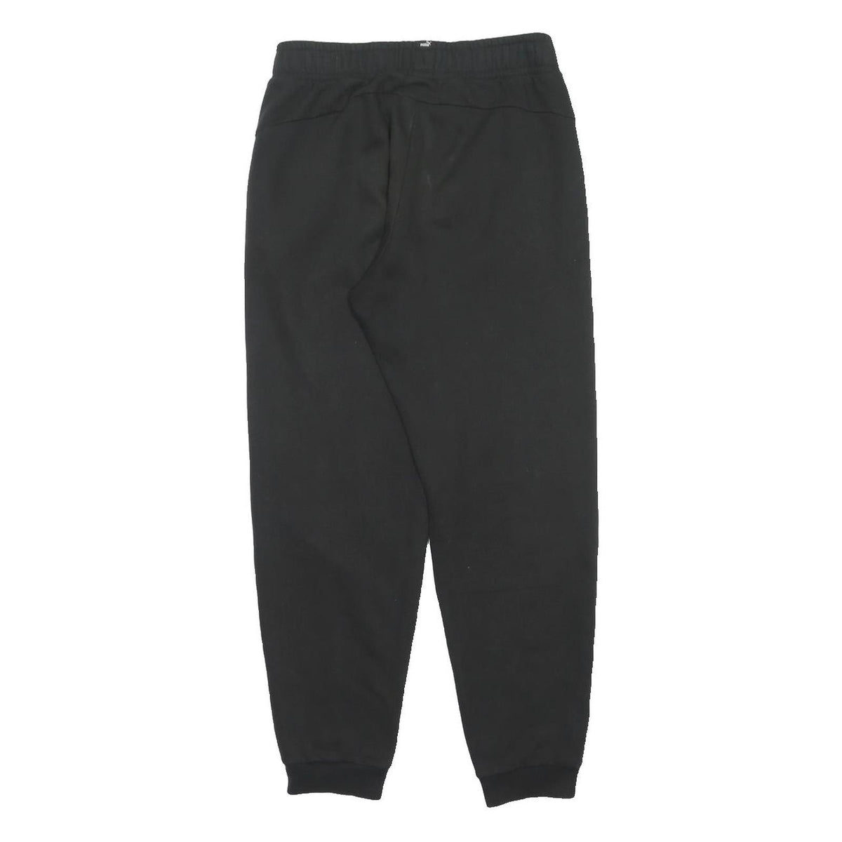 PUMA Boys Joggers Black Classic Tapered 15-16Y W28 L28 Cotton Blend