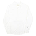 DKNY Mens White S Cotton Blend Casual Shirt East Village Print