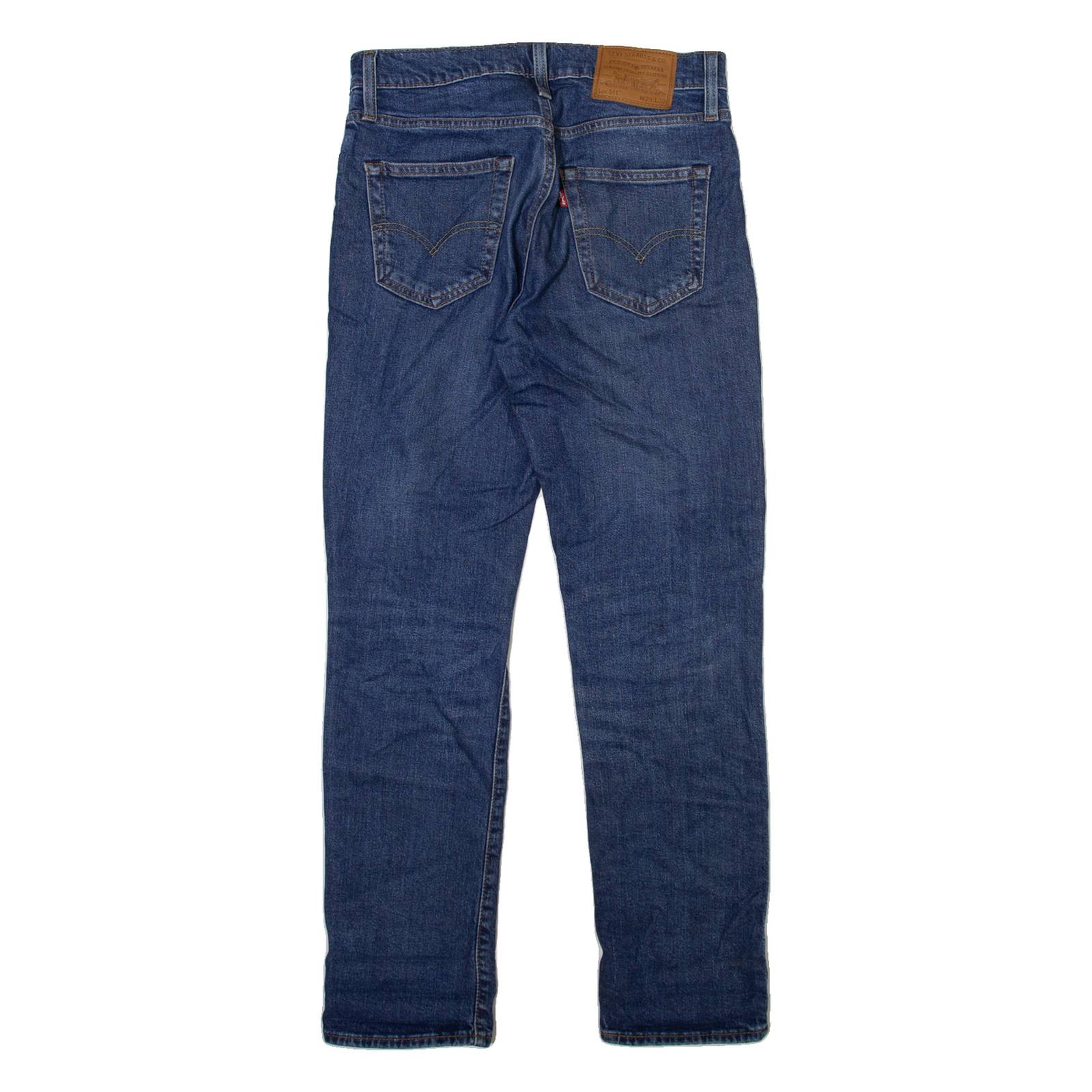 LEVI'S 511 BIG E Jeans Mens Blue Slim Straight W29 L30