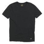 POLO RALPH LAUREN Mens Black Classic T-Shirt M Short Sleeve Crew Neck Cotton