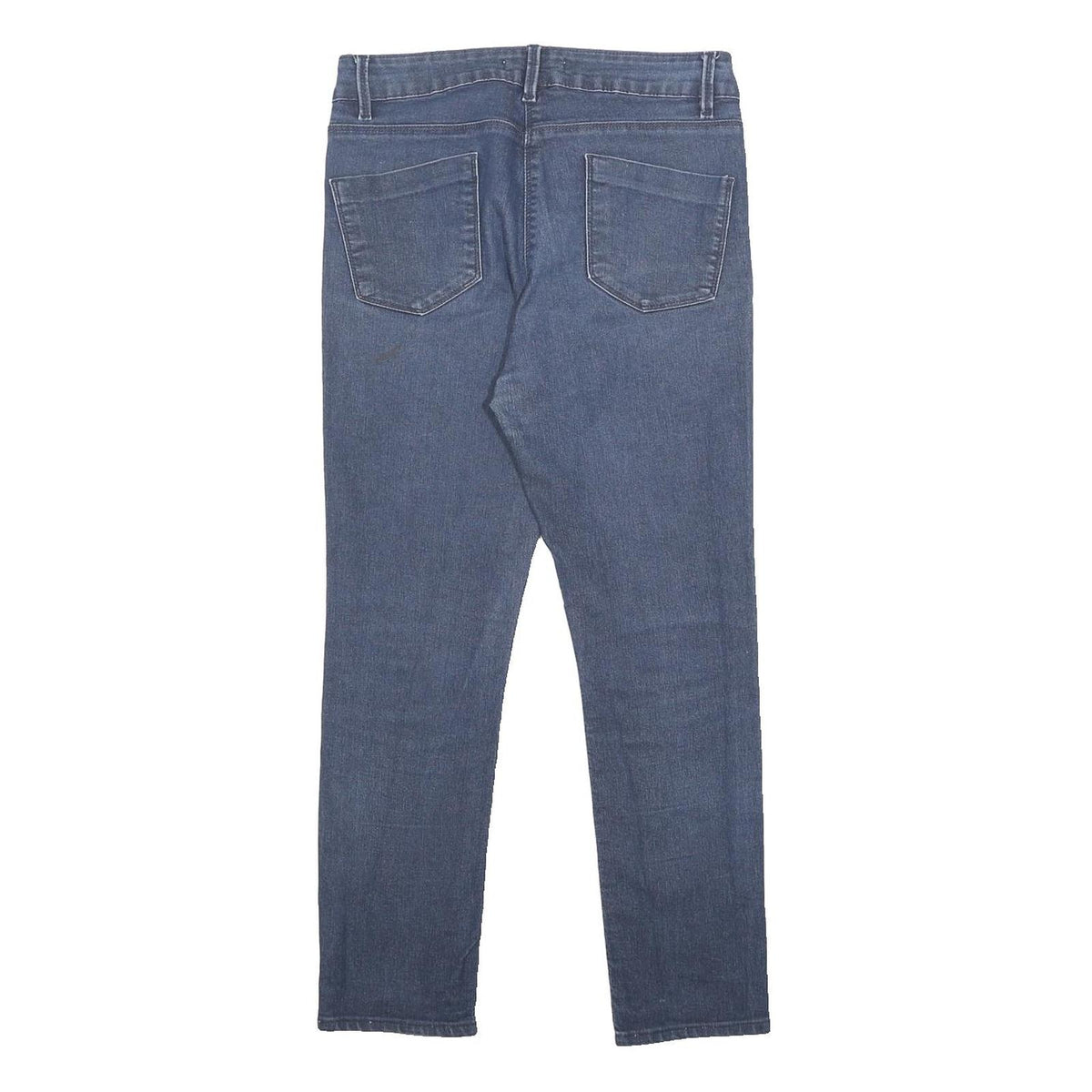 PAPAYA Womens Blue Slim Skinny Denim Cotton Blend Medium W30 L26 Zip Casual
