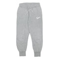 CONVERSE Womens Joggers Grey XS W24 L25 Cotton Blend Casual Comfort Drawstring