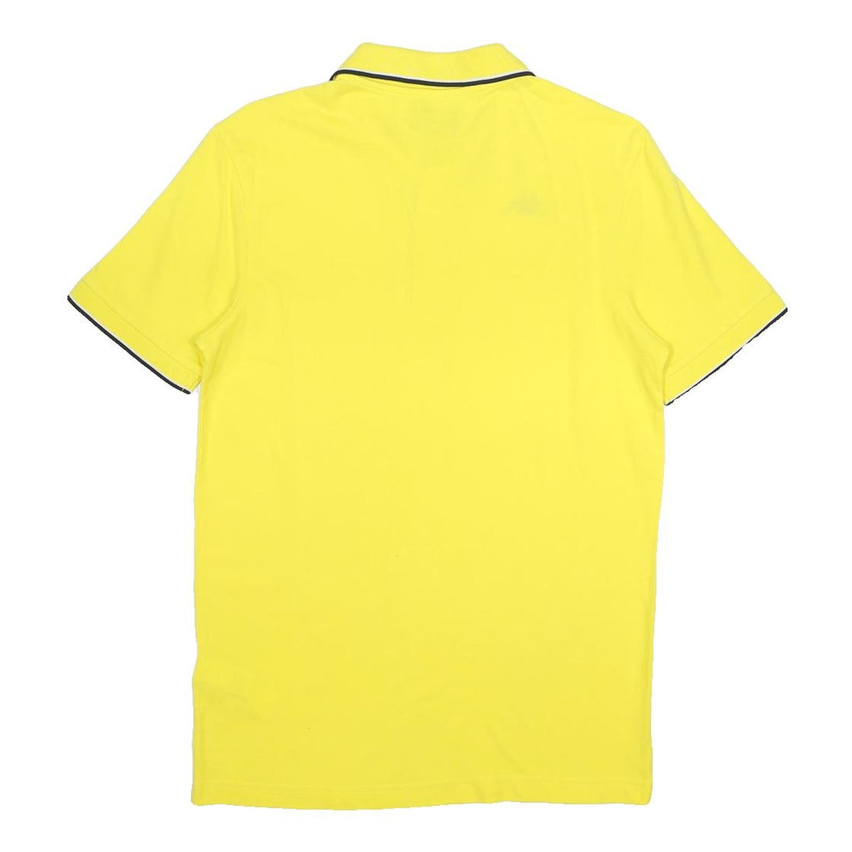 KAPPA Mens Yellow Short Sleeve Plain Polo Shirt M Cotton Casual Sportswear