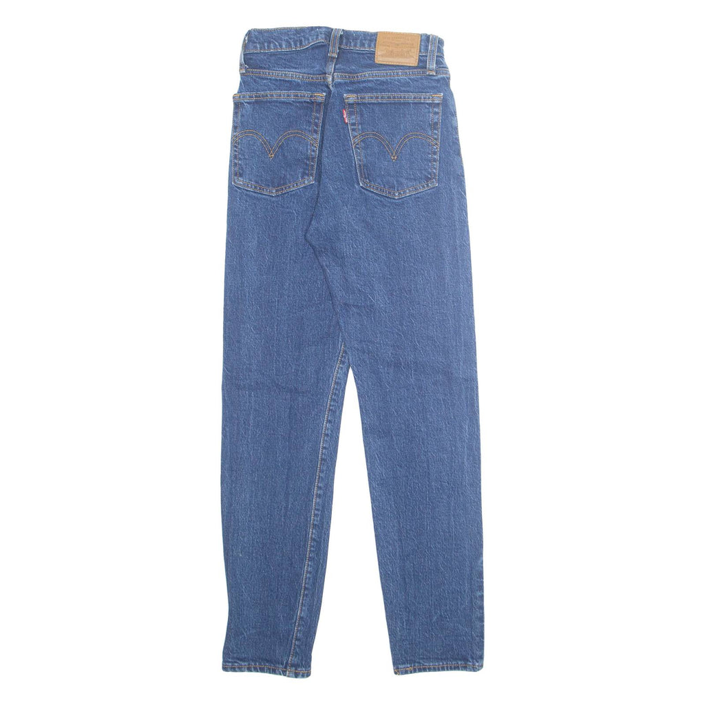 LEVI'S Big E Womens Jeans Blue Regular Tapered W24 L27