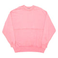 TOMMY HILFIGER Oversized Womens Sweatshirt Pink Crew Neck M