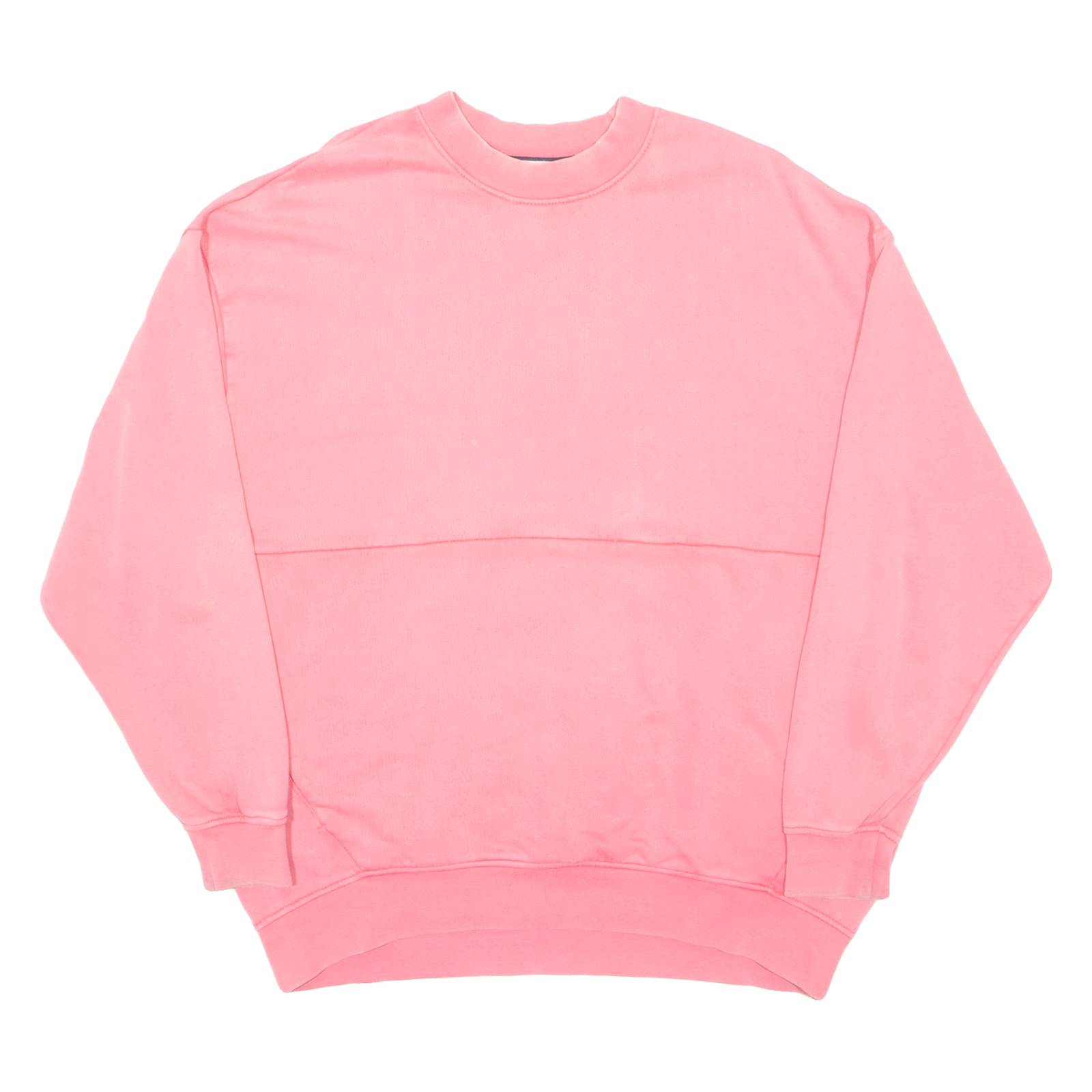 TOMMY HILFIGER Oversized Womens Sweatshirt Pink Crew Neck M