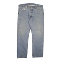 LEVI'S Mens Jeans Blue Regular Straight Denim Light W38 L32 Classic Fit Button