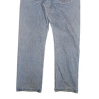 LEVI'S Mens Jeans Blue Regular Straight Denim Light W38 L32 Classic Fit Button