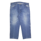 DICKIES Mens Jeans Blue Regular Straight Denim Medium W42 L27 Classic Fit