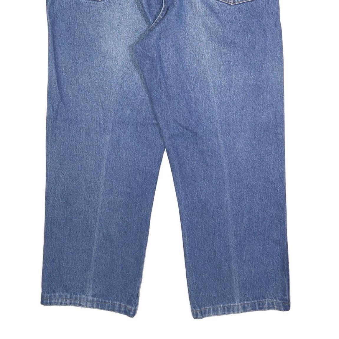 DICKIES Mens Jeans Blue Regular Straight Denim Medium W42 L27 Classic Fit