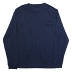 NAUTICA Sleepwear Mens T-Shirt Blue Long Sleeve L