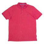 JOULES Woody Mens Polo Shirt Pink L