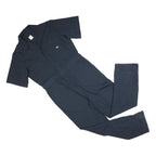DICKIES Mens Navy Blue Cotton Blend Dungarees Relaxed Fit M W36 L32 Workwear