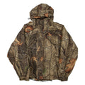 HUNTWORTH Mens Jacket Green Hooded M
