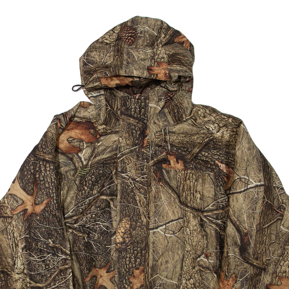 HUNTWORTH Mens Jacket Green Hooded M