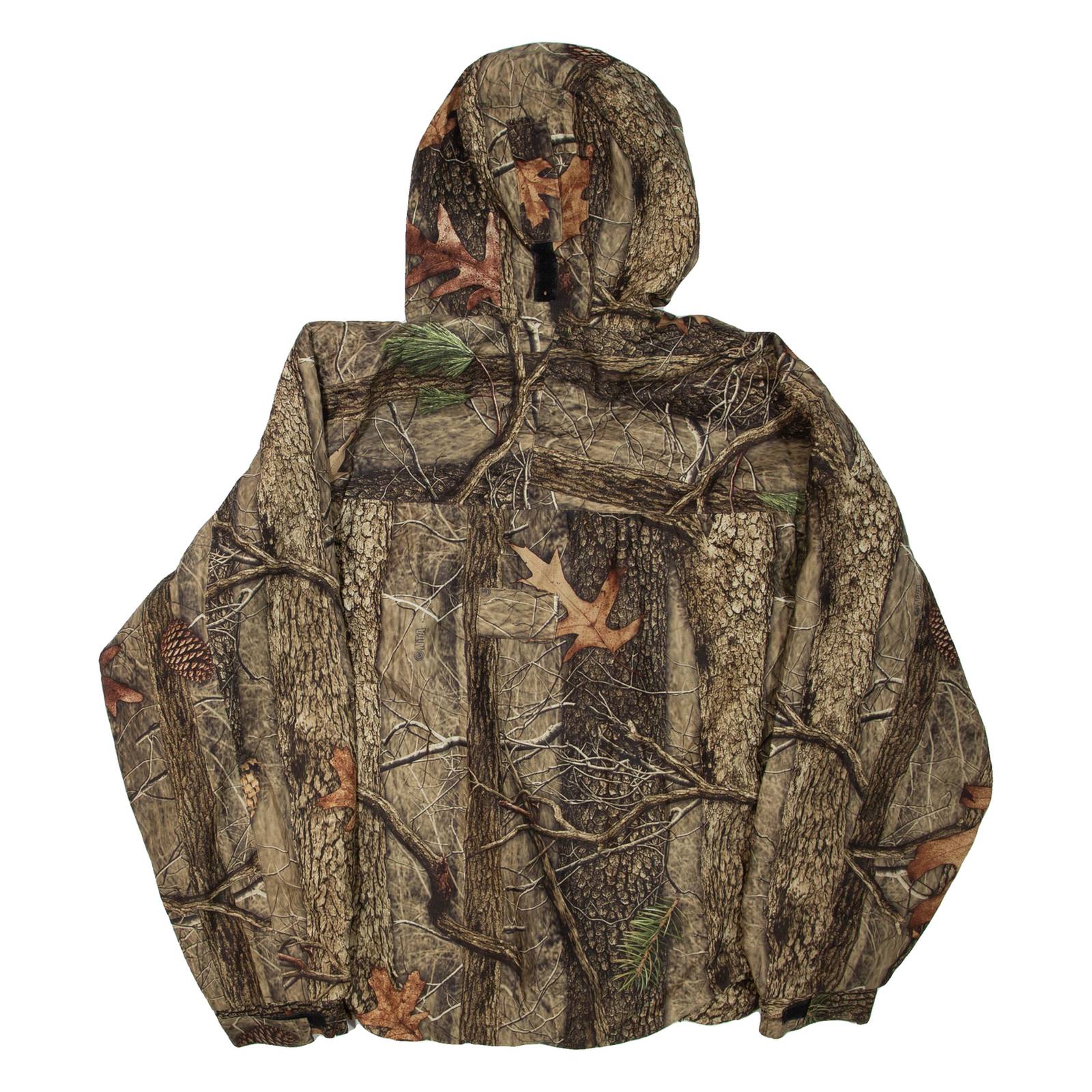 HUNTWORTH Mens Jacket Green Hooded M